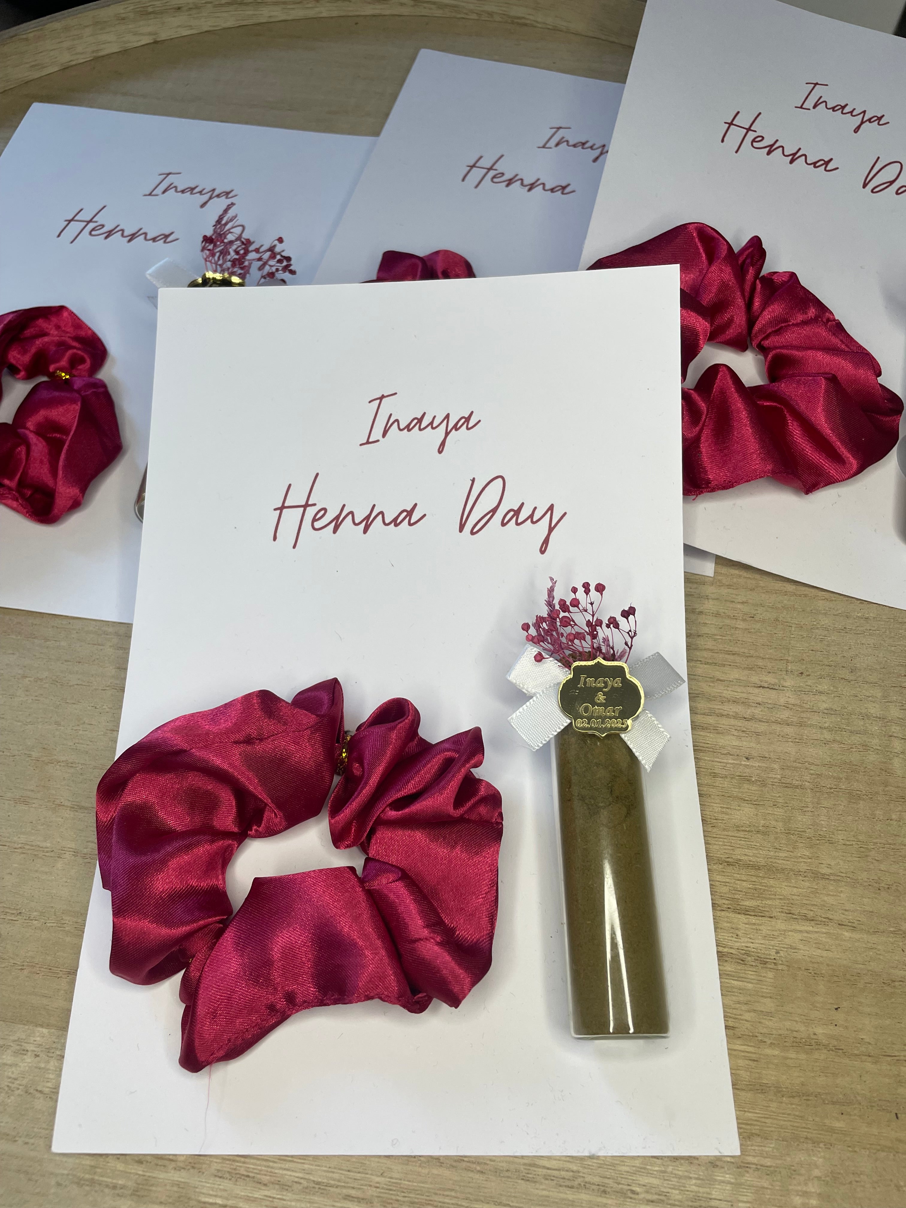 CARTE CHOUCHOU & FIOLLE HENNÉ