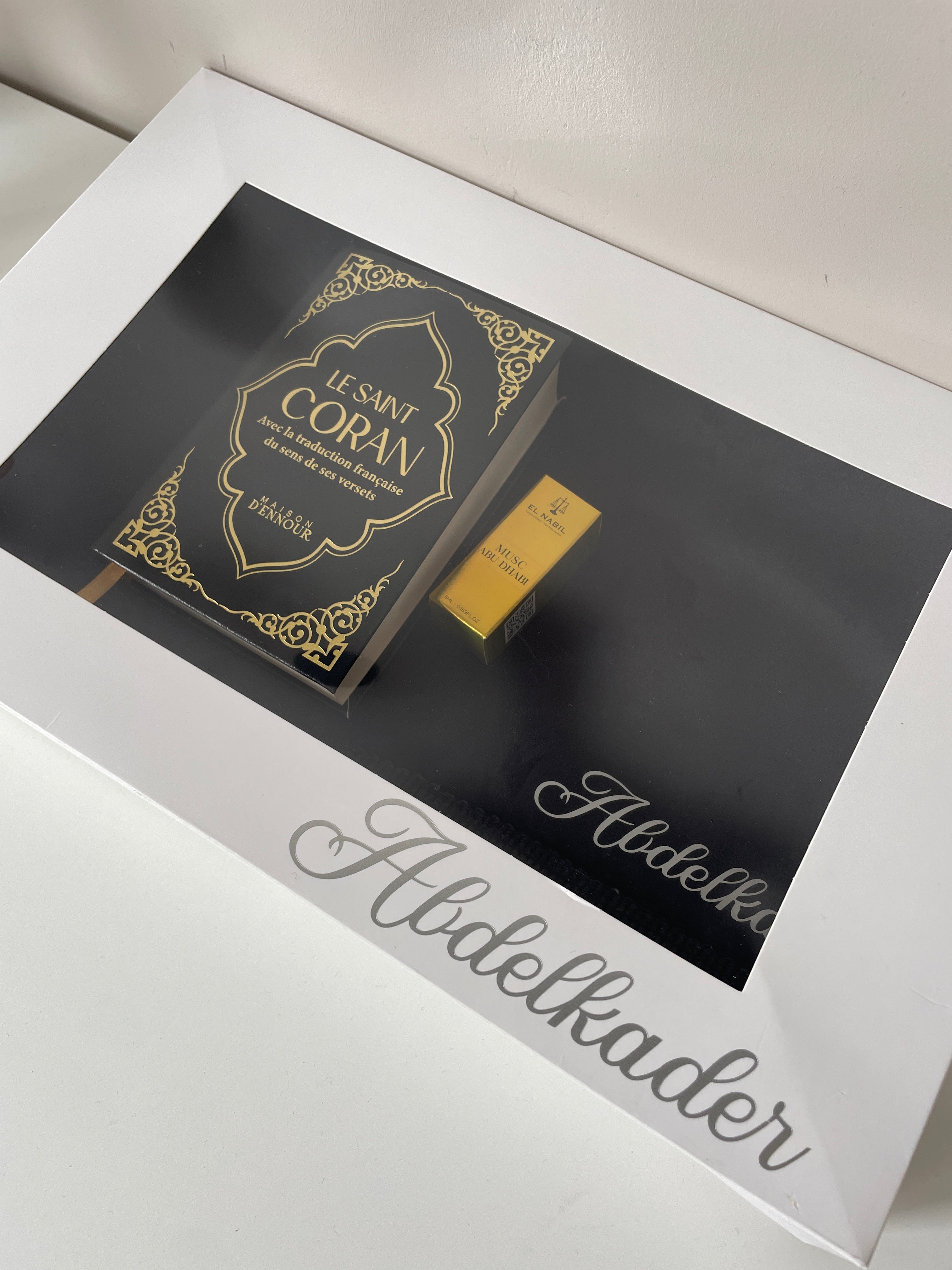 BOX TAPIS DE PRIÈRE CORAN